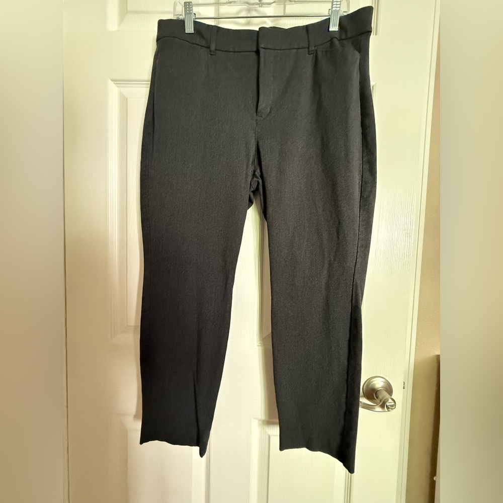 Old Navy Women's HIGH RISE PIXIE Charcoal Dress Pants size 14